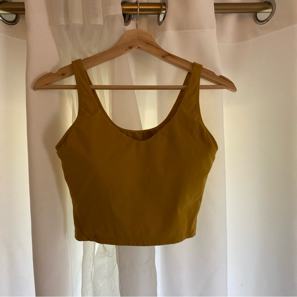 Lemedy Women's Longline Crop Tank & Sports Bra - Size 8/L